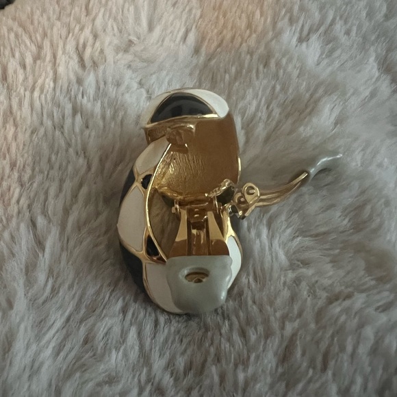 Clip on costume 80s 90s earrings - Picture 3 of 4